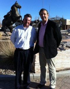 Paige and Jack downtown Artesia, NM.