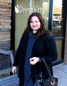 Emily at the new QC Inc. business incubator in Queen Creek, AZ.