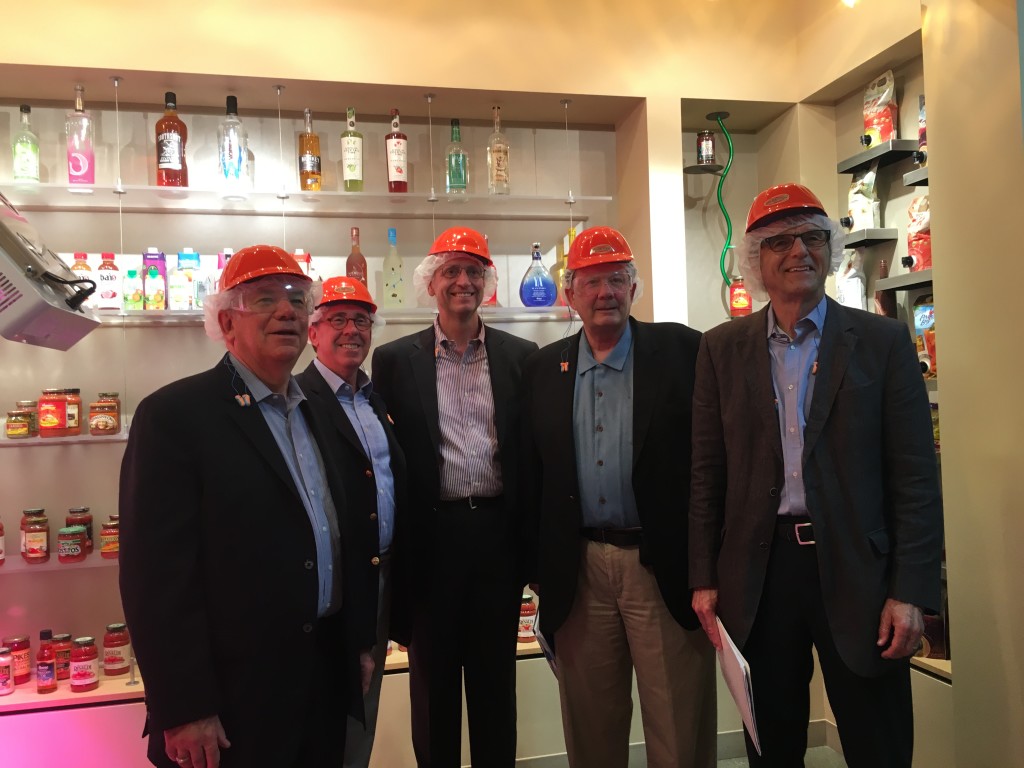 Deane with fellow Site Selector Guild members "on a special food tour" in Rochester, NY!