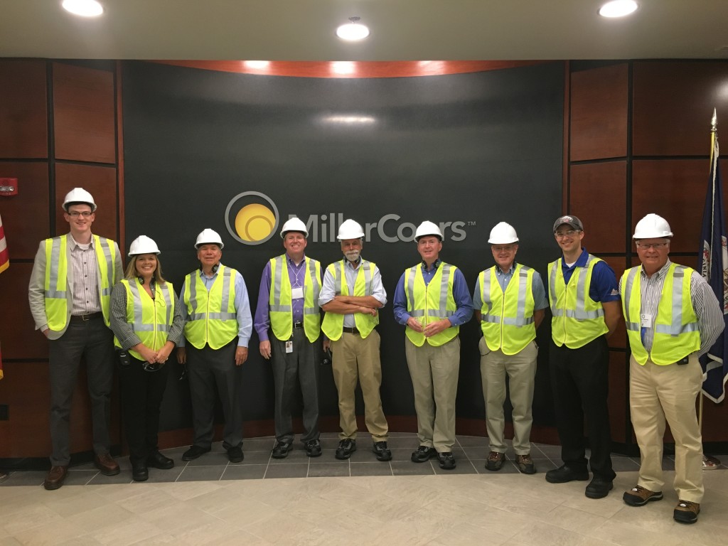 Deane and other consultants enjoyed a very interesting tour of the regional Miller Coors Brewery, where approximately 850 cans are filled in a minute!