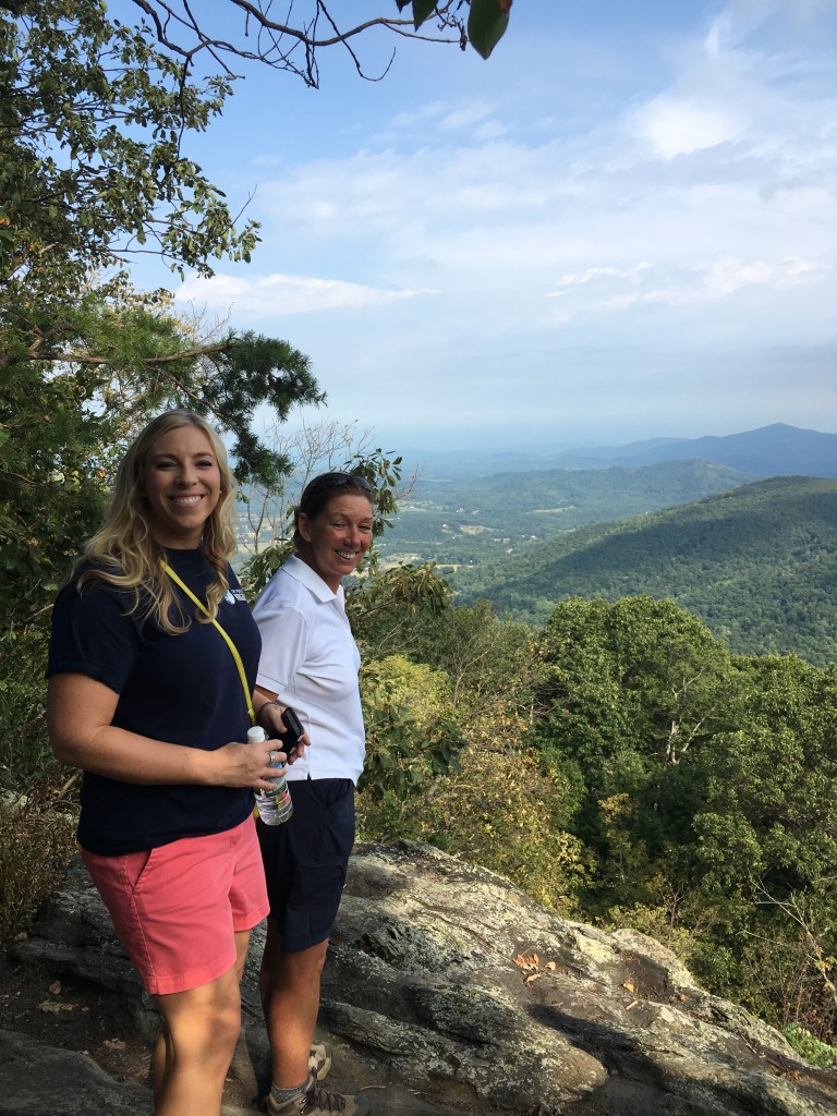 Deane and friends enjoyed a scenic hike in the amazing Appalachian Mountains, while attending the Shenandoah Valley Partnership's FAM Tour.